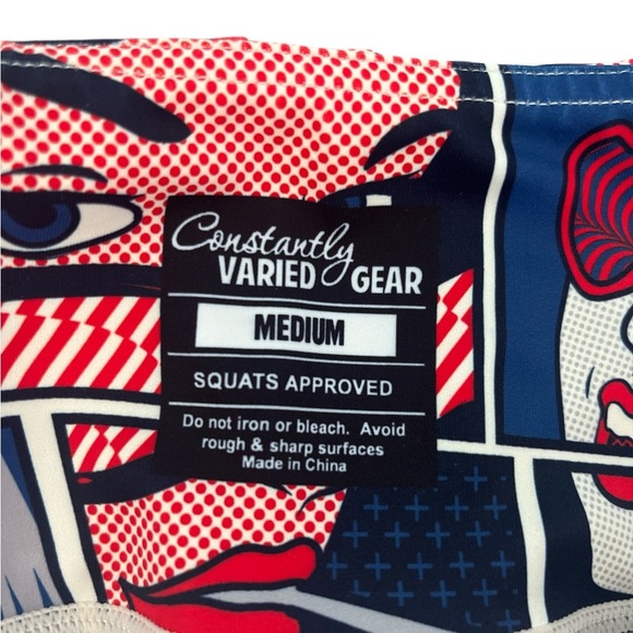 Constantly Varied Gear Ladies Pop Art Leggings Medium - Picture 5 of 7